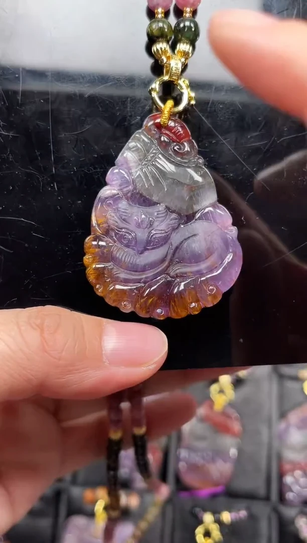 颈饰未镶嵌水晶【百晶灵儿】定制款
