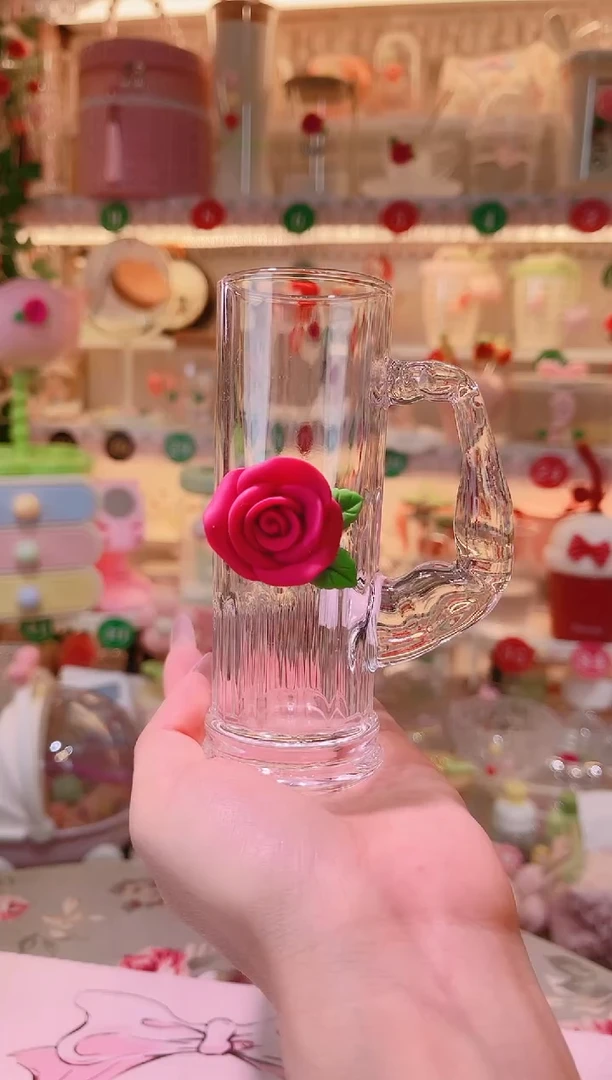 其他品质好发货快放心拍！玫瑰花口杯