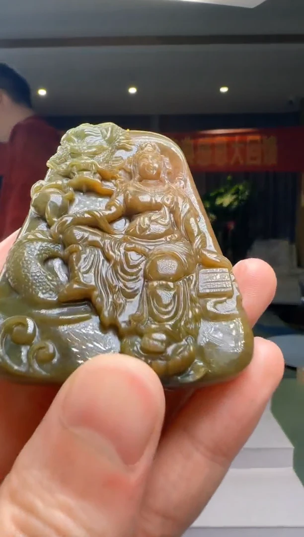 翡翠未镶嵌颈饰DY@@960Q3J18490