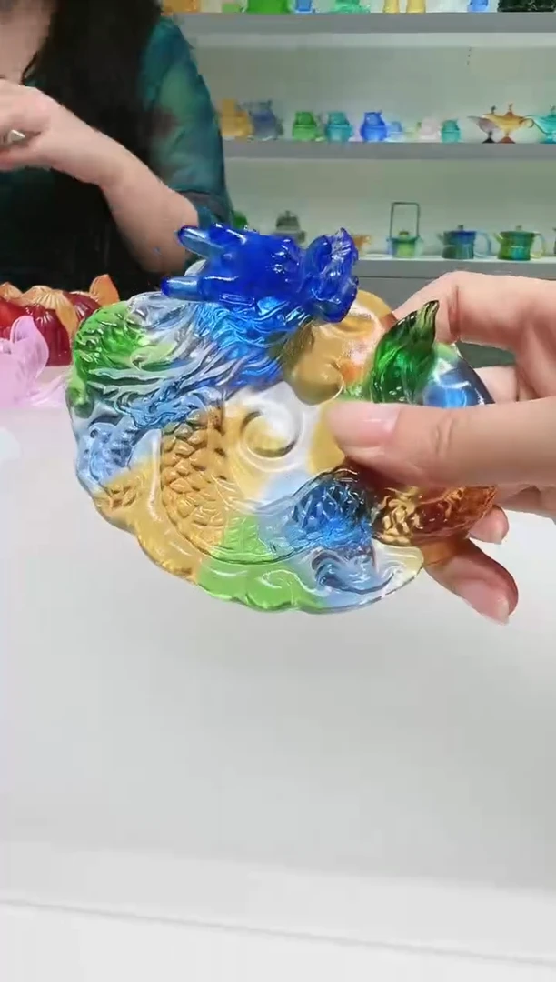 手工艺品琉璃古法琉璃筷置