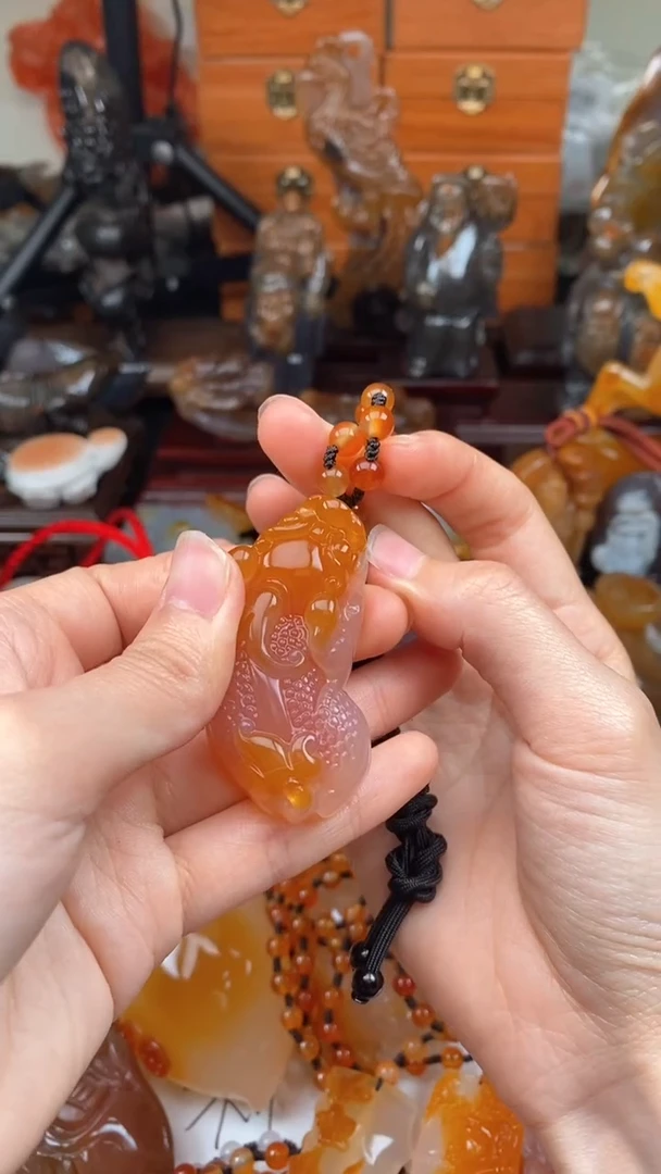 【闪购商品】玛瑙/玉髓颈饰未镶嵌AA