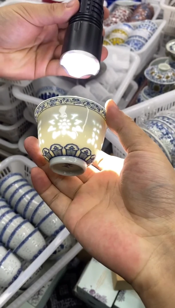 陶瓷景德陶瓷茶具容量约60