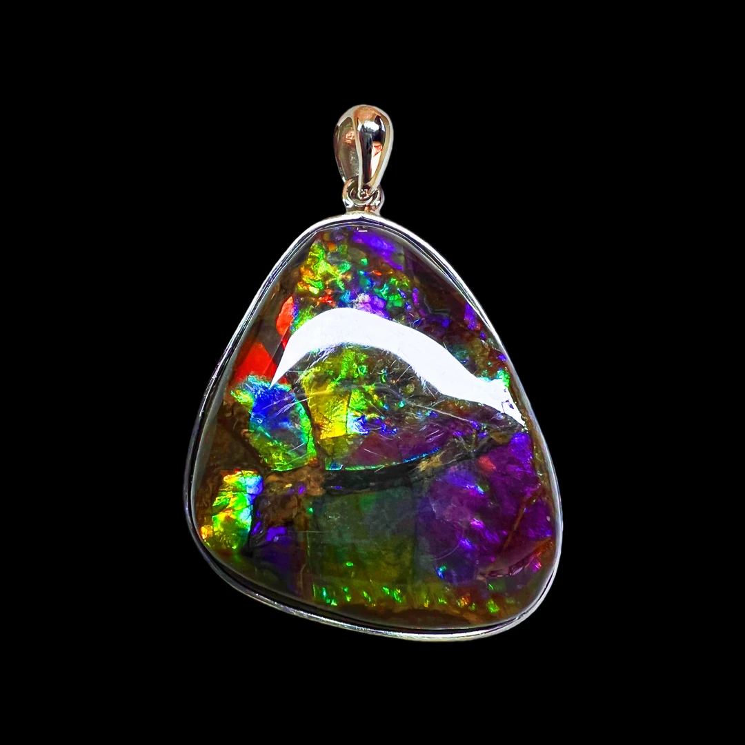 【斑彩】33.5mm  加拿大 N-38   DZ-E 创意饰品 E635