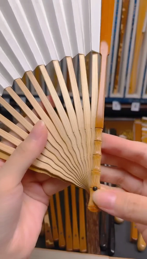 扇子挫节16方文玩折扇