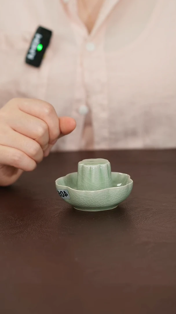 摆件汝宋汝瓷原矿釉405