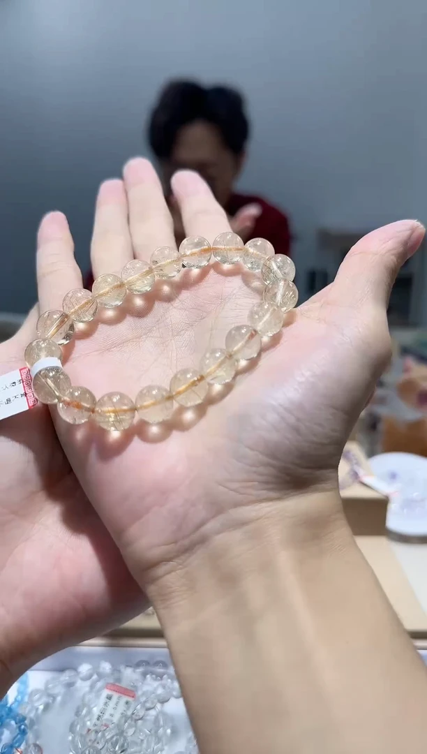 【闪购商品】水晶手链未镶嵌维纳斯金发晶10