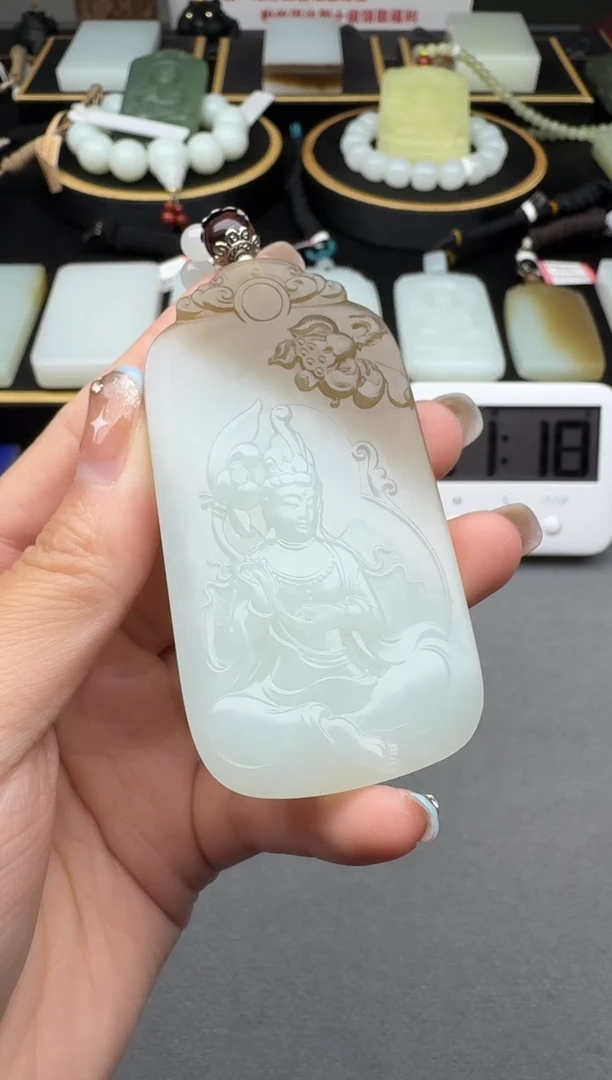 颈饰未镶嵌和田玉3