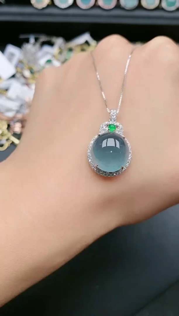 翡翠戒指银S925镶嵌11111