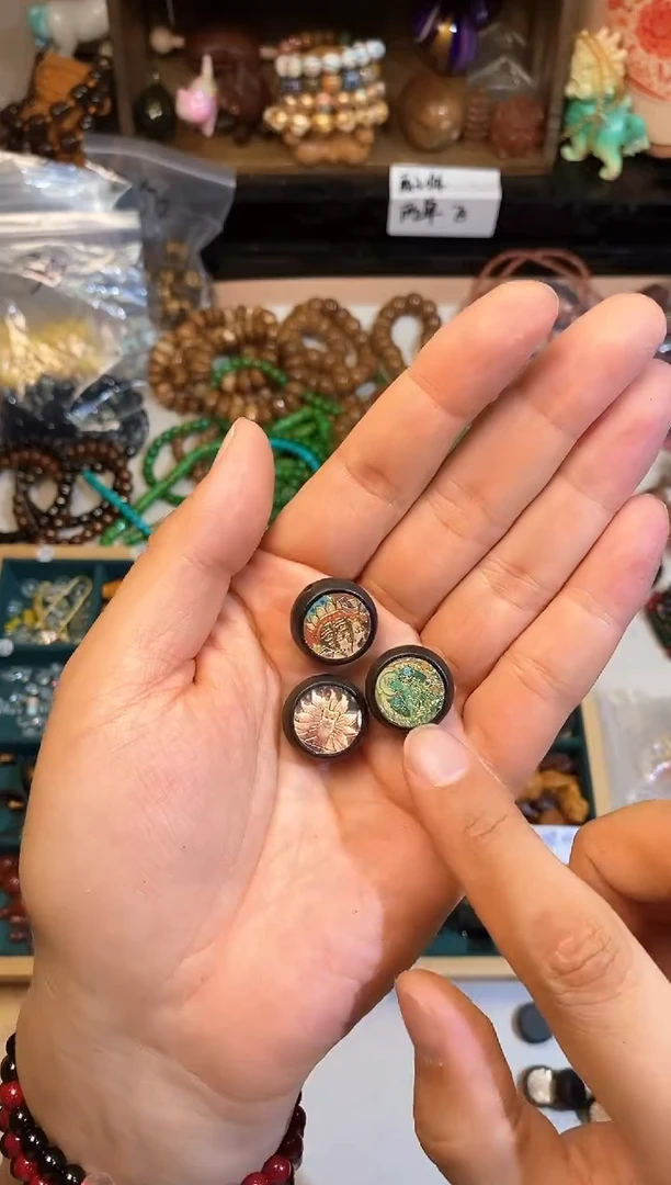 非洲檀香手串/手链度母+凤九+扎基拍1发3