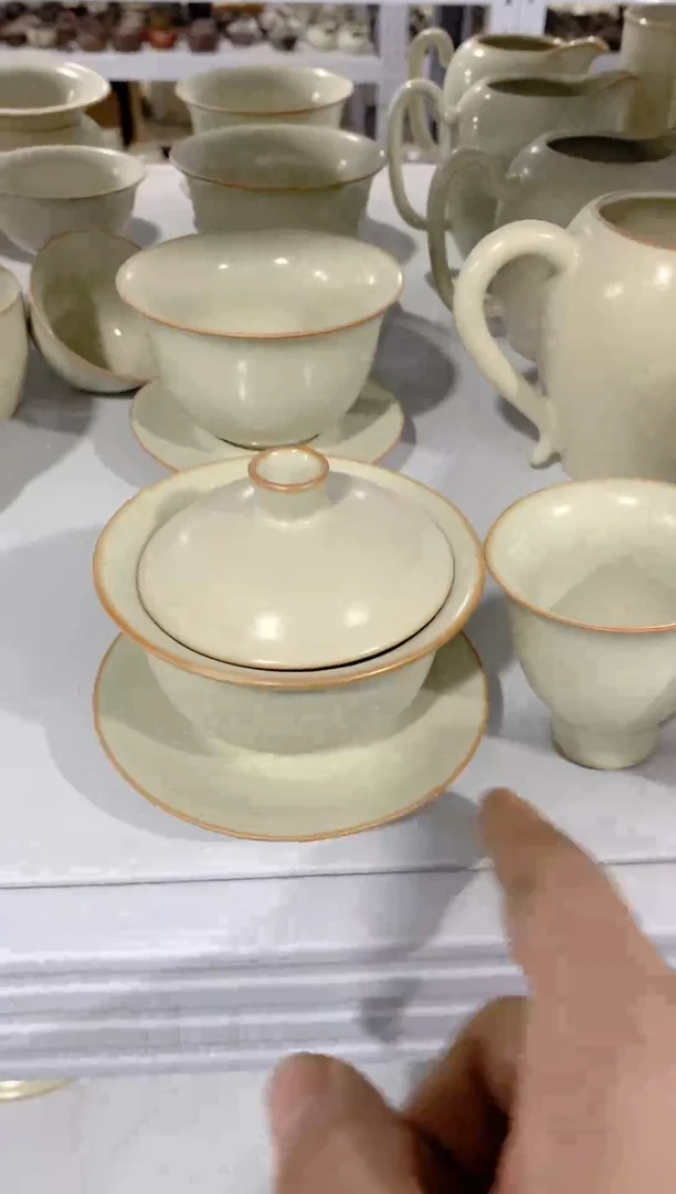 【闪购商品】陶瓷茶杯茶碗茶壶（轻轻微瑕）