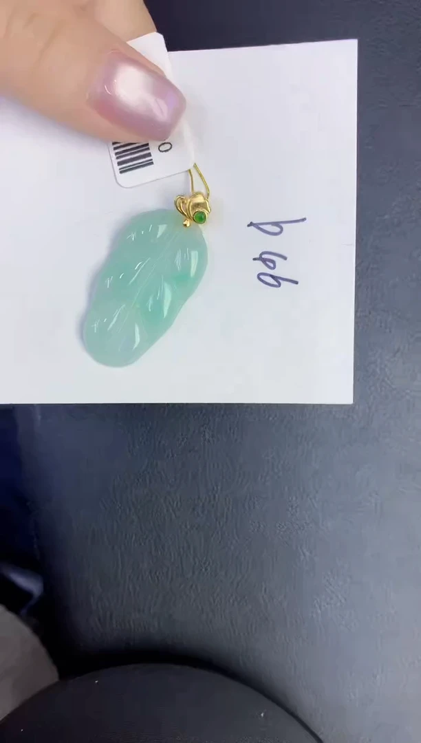 颈饰未镶嵌翡翠缅甸天然翡翠A货