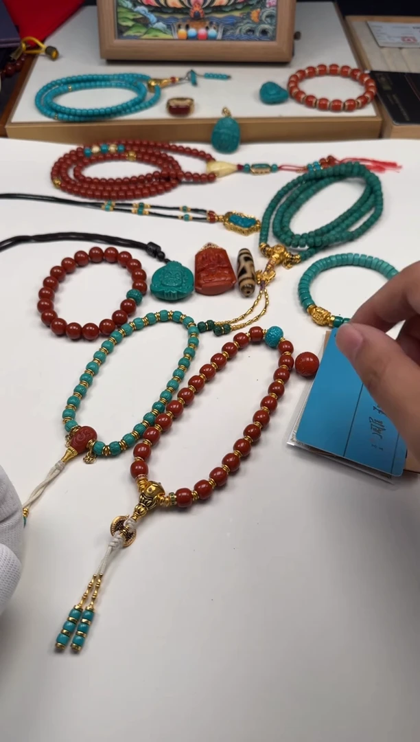 南红玛瑙手串手串未镶嵌朝*~手串手串