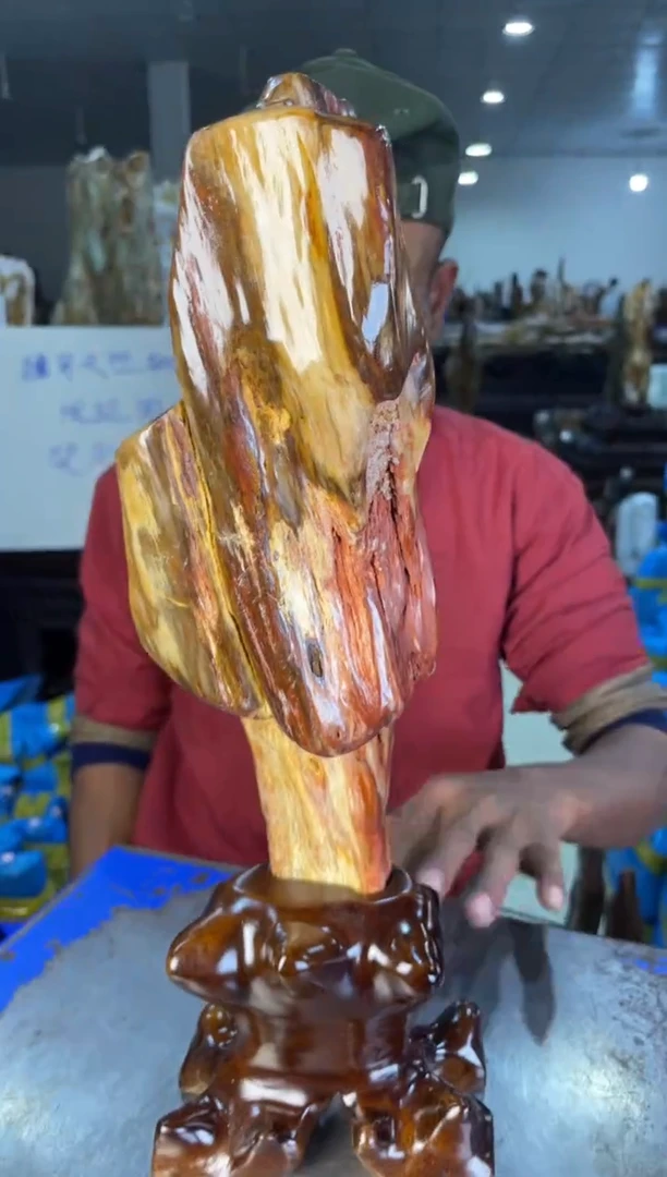 未镶嵌手把硅化玉55