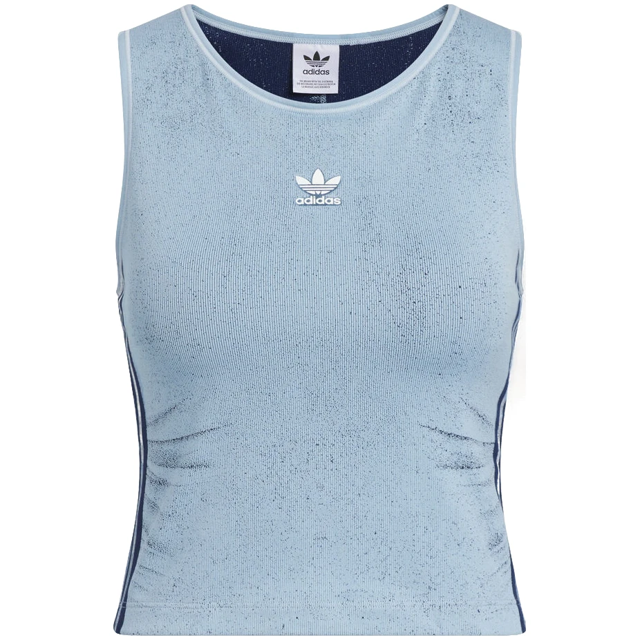 adidas Originals阿迪三叶草女子FAKE DENIM TANK休闲背心KE3891