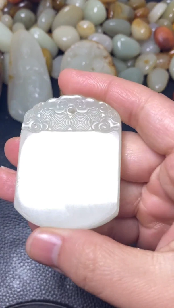 未镶嵌和田玉包链和田玉