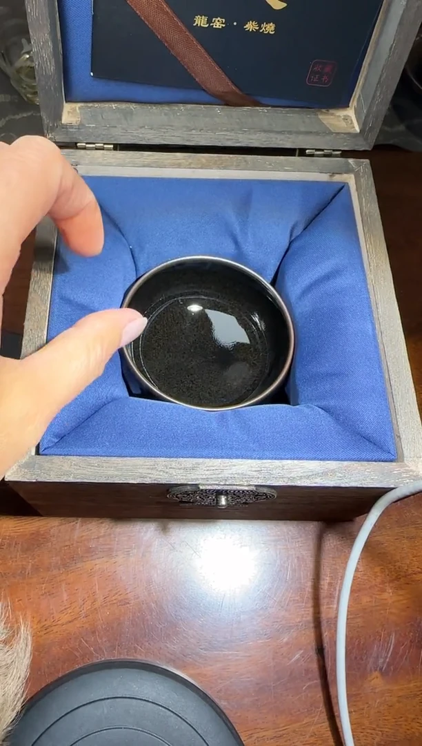 【闪购商品】茶盏李健龙窑柴烧精品分享99