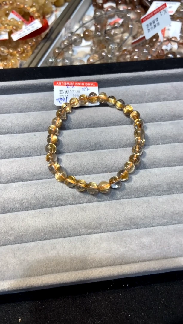 【闪购商品】水晶543-未镶嵌钛金金发6mm+ 拍五单发货