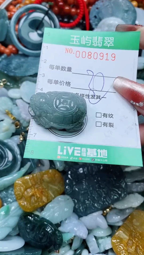 【闪购商品】翡翠颈饰未镶嵌闪购0080919多样性发其一