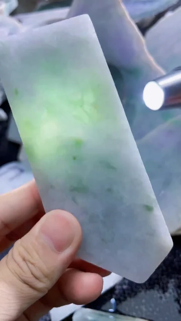 裸石翡翠天然A货翡翠板料
