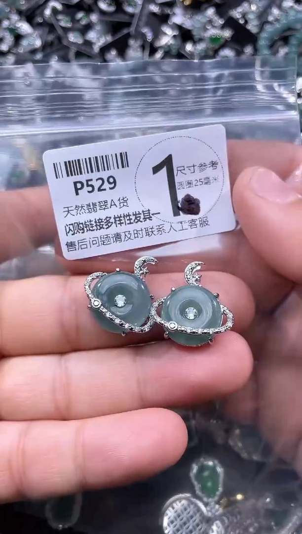 【闪购商品】翡翠颈饰未镶嵌P529多样性发其一