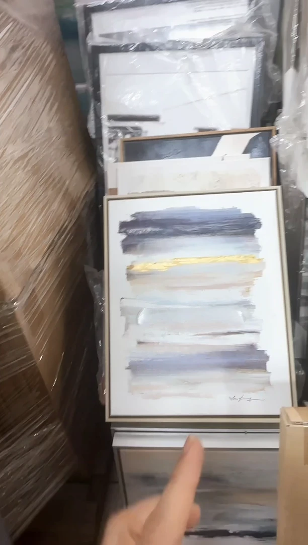 168现代艺术装饰画油画30cm*40cm