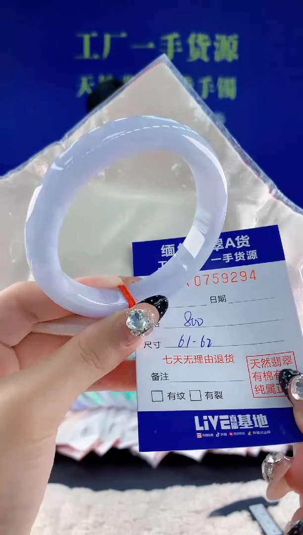 未镶嵌手镯翡翠94天然翡翠A货