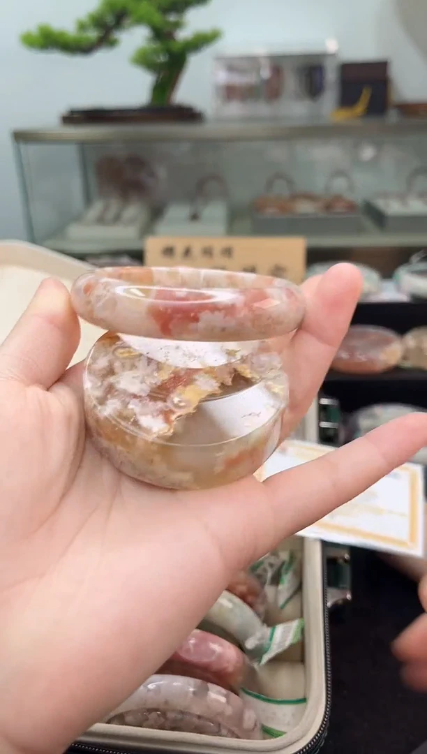 未镶嵌手镯石英质玉59圈口（赠品镯心）s963001