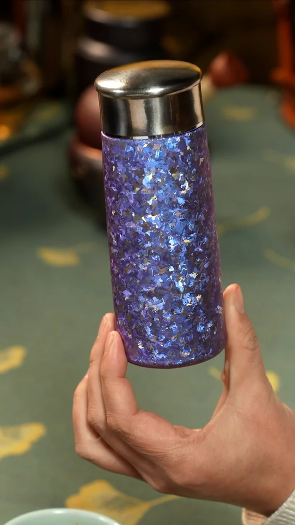 紫色纯钛钛杯 紫色纯钛钛杯