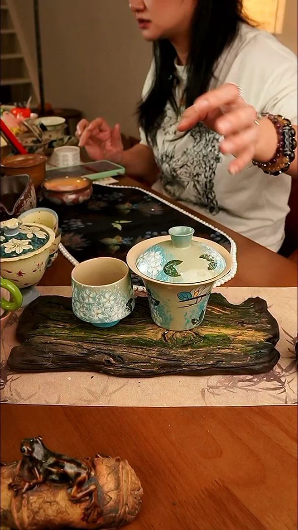 茶瓷物语草木灰杯子