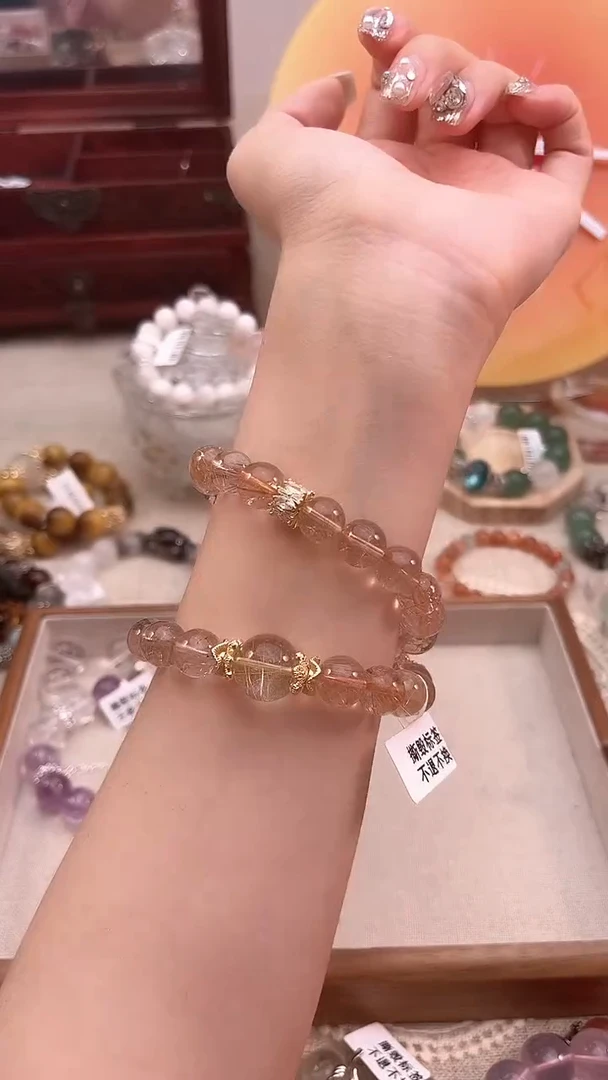 【闪购商品】水晶手链未镶嵌多样性发货发其一颜色微差