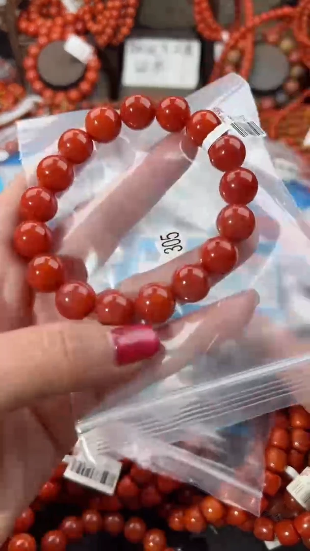 【闪购商品】南红玛瑙手串未镶嵌12+