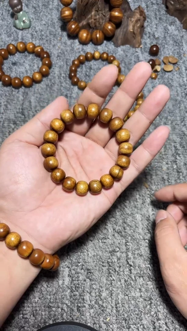 金丝楠手串/手链枯木12/13单圈36.8