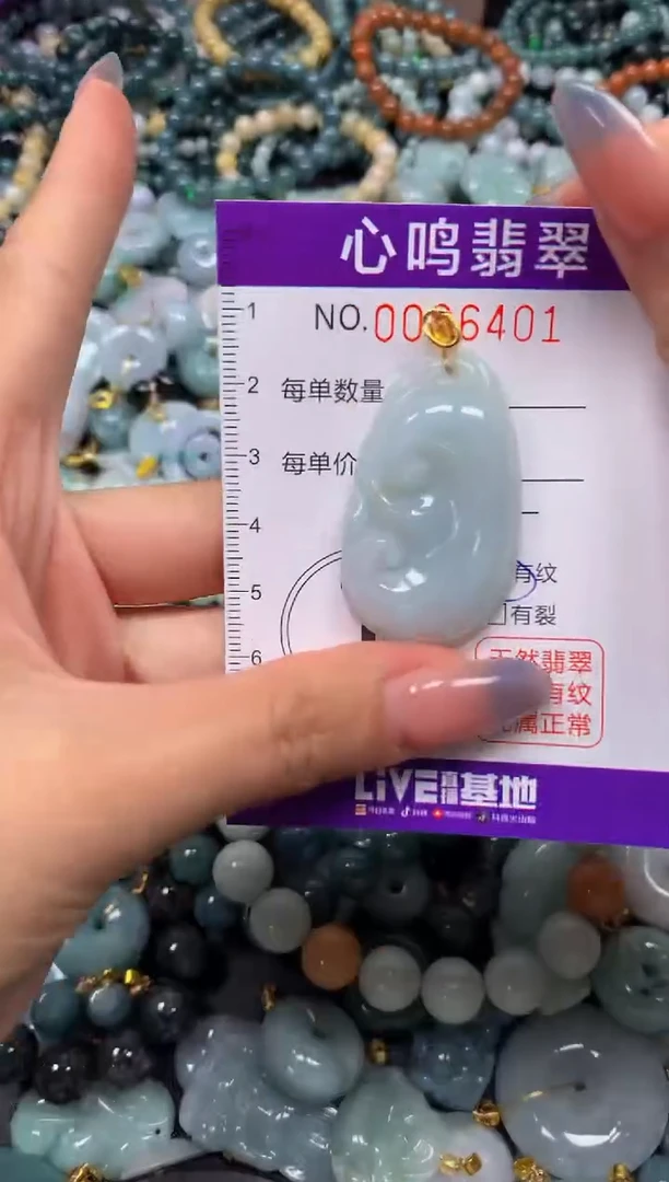 颈饰未镶嵌翡翠闪购006401