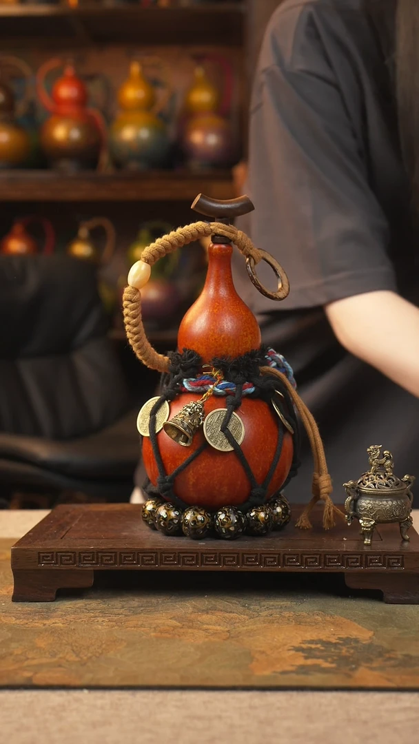 341大漆一物一拍记葫堂出品【不带手串】