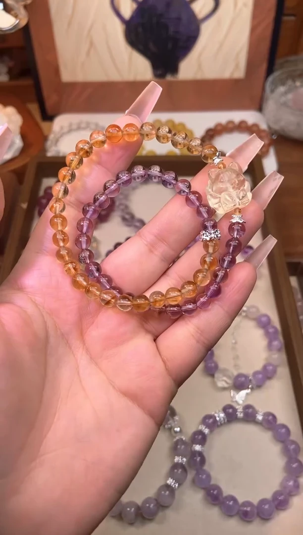 【闪购商品】水晶手链未镶嵌水晶手链