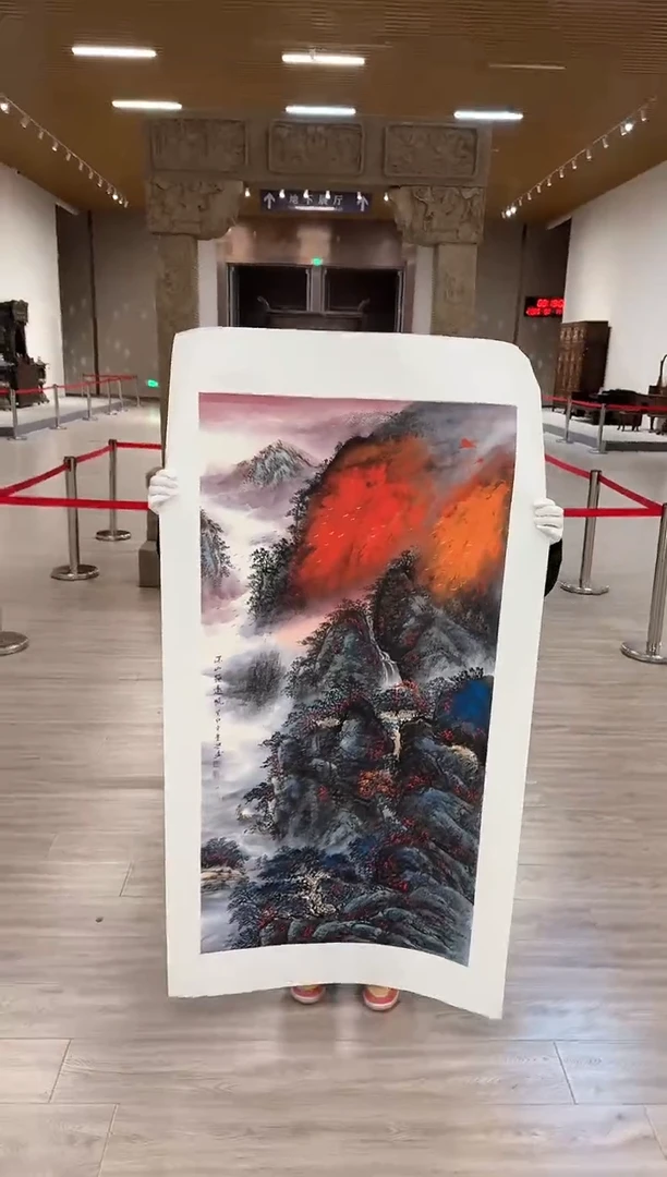 【闪购商品】国画33 赵隆轩艺术馆李庆兴老师作品