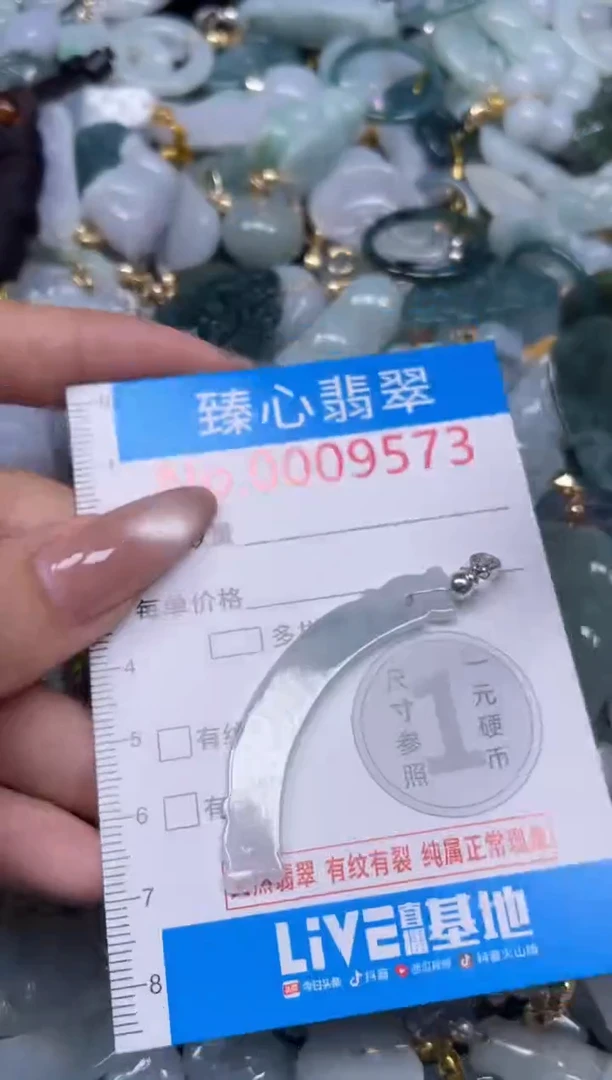 颈饰未镶嵌翡翠957