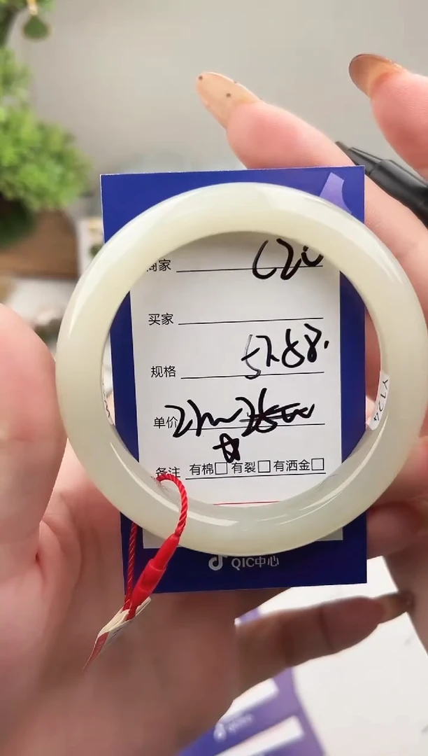 未镶嵌手镯和田玉微色差C20