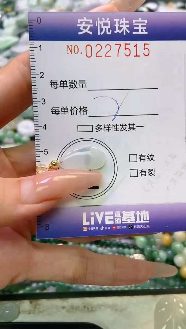 翡翠未镶嵌颈饰闪购0227515