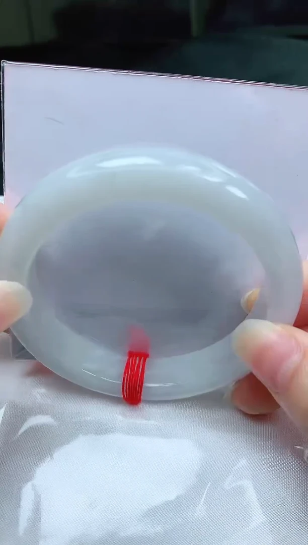 翡翠手镯未镶嵌缅甸天然A货手镯5657