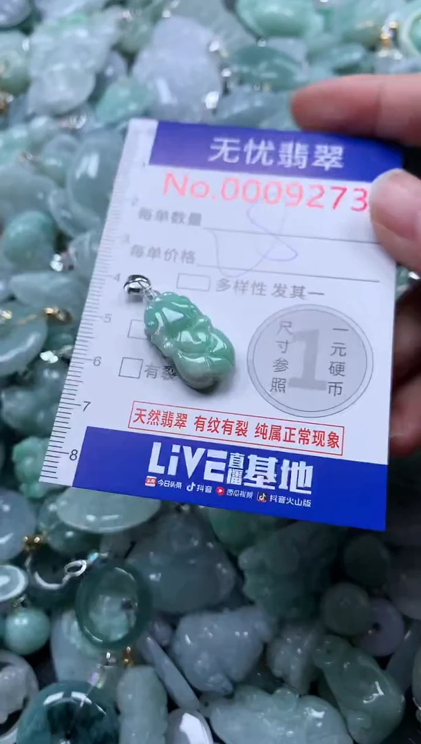 颈饰未镶嵌翡翠9273