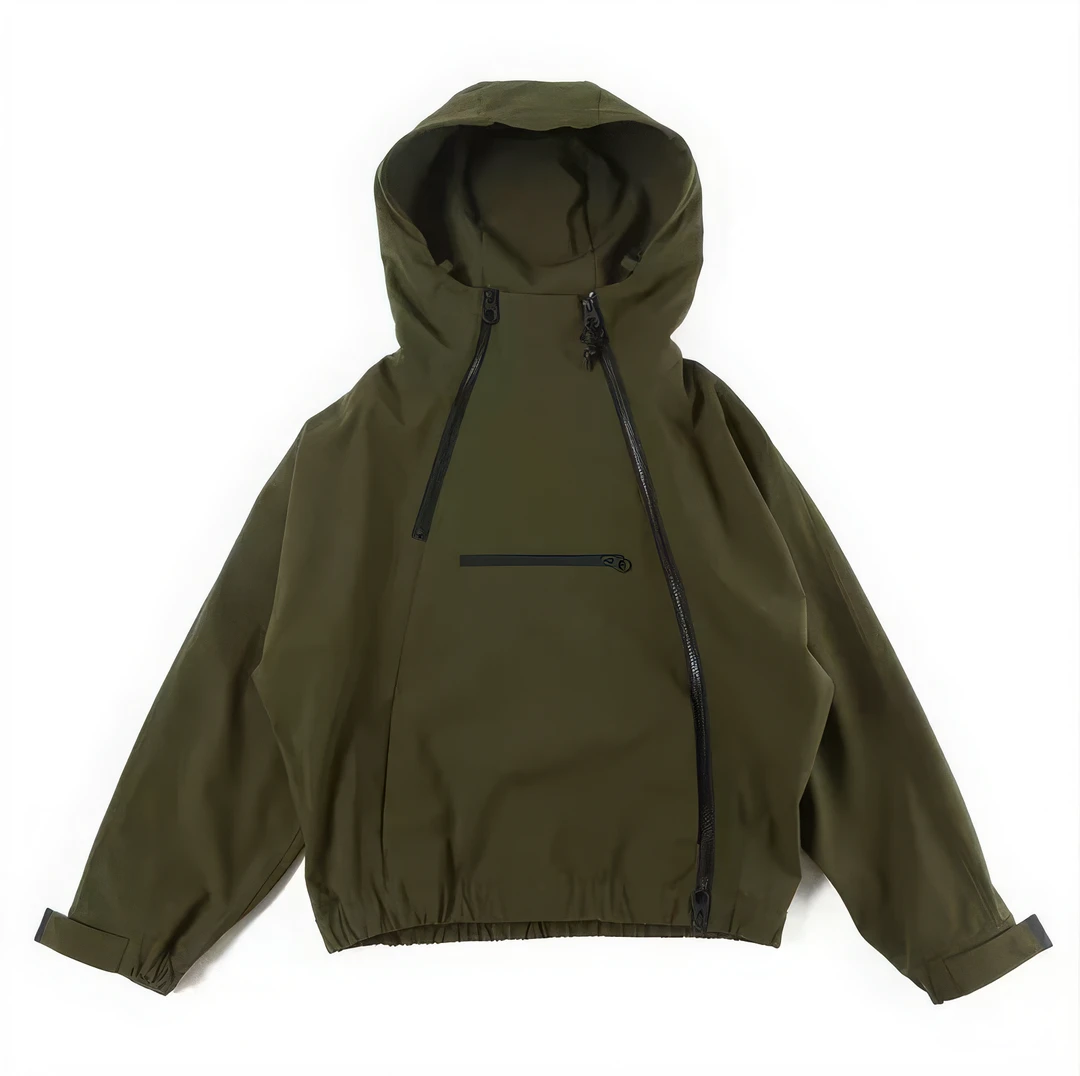 顶奢户外登山露营 秋冬LP风高性能重工连帽外套 宽松休闲冲锋衣