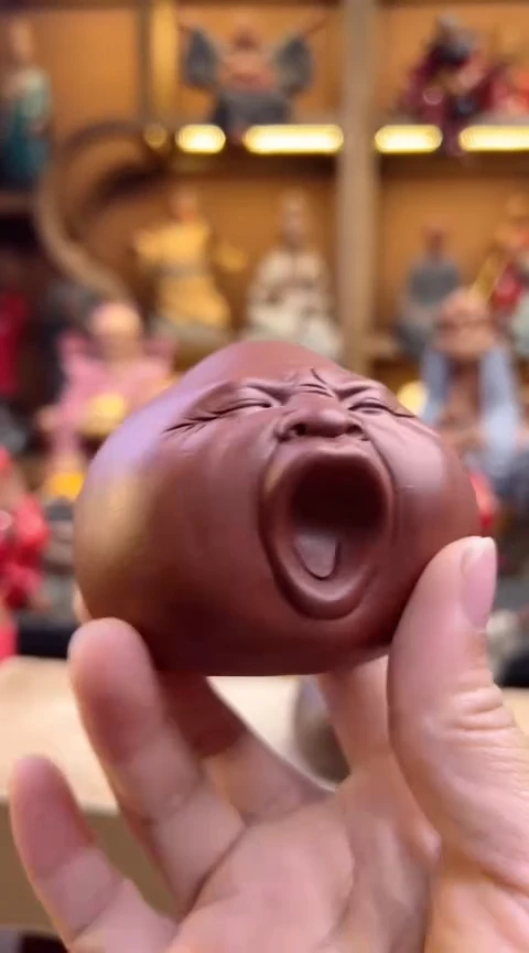 紫砂茶宠器闵茶宠摆件