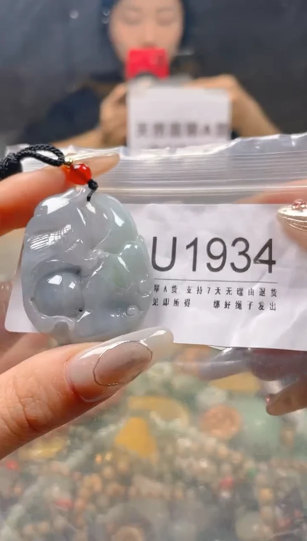 【闪购商品】翡翠颈饰未镶嵌/U/翡翠A货一图一物