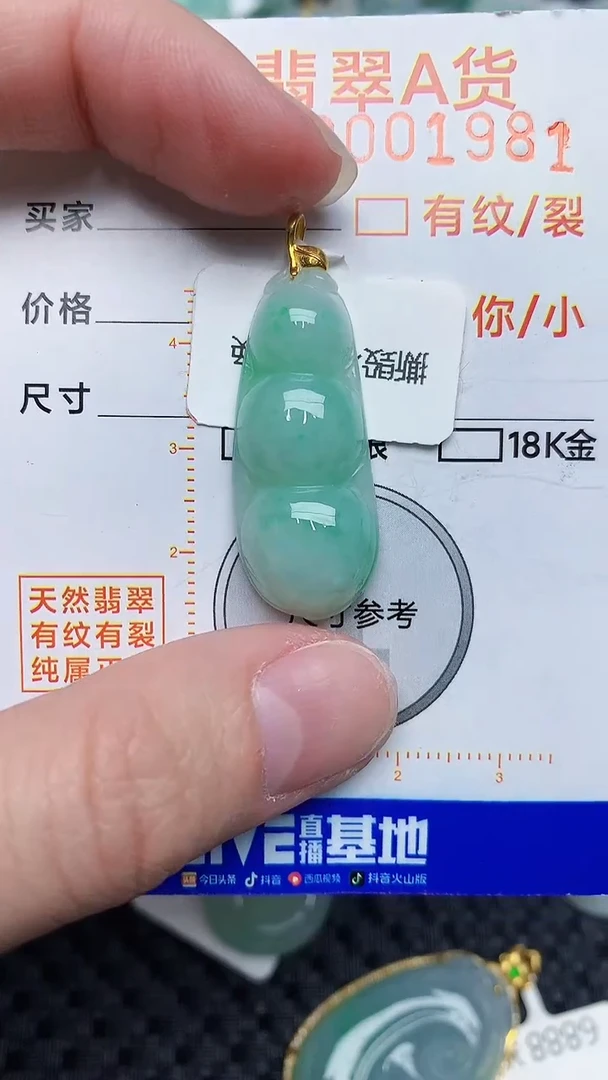 【闪购商品】翡翠颈饰18K金镶嵌4534534534