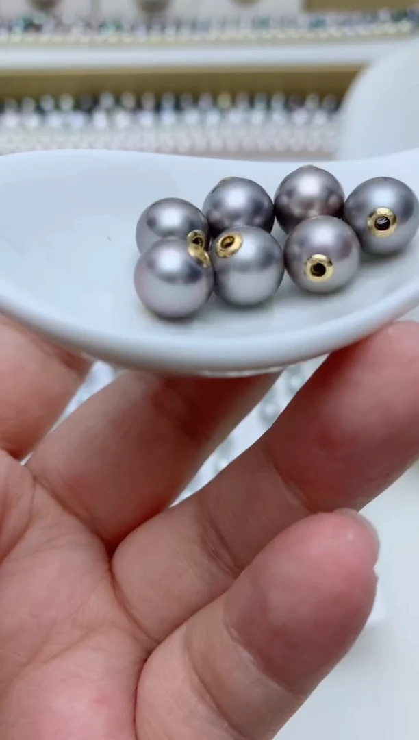 海水珍珠18K金镶嵌颈饰e11 多样性发其一