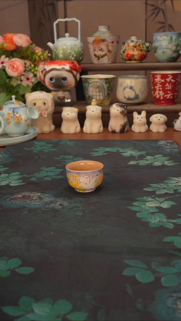 百万  桂花小兔主人杯