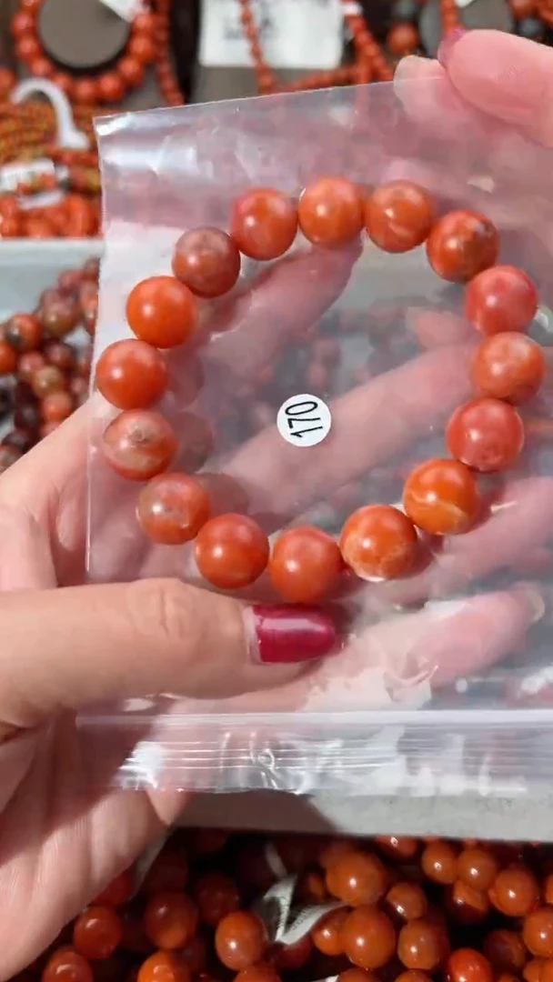 【闪购商品】南红玛瑙手串未镶嵌13+