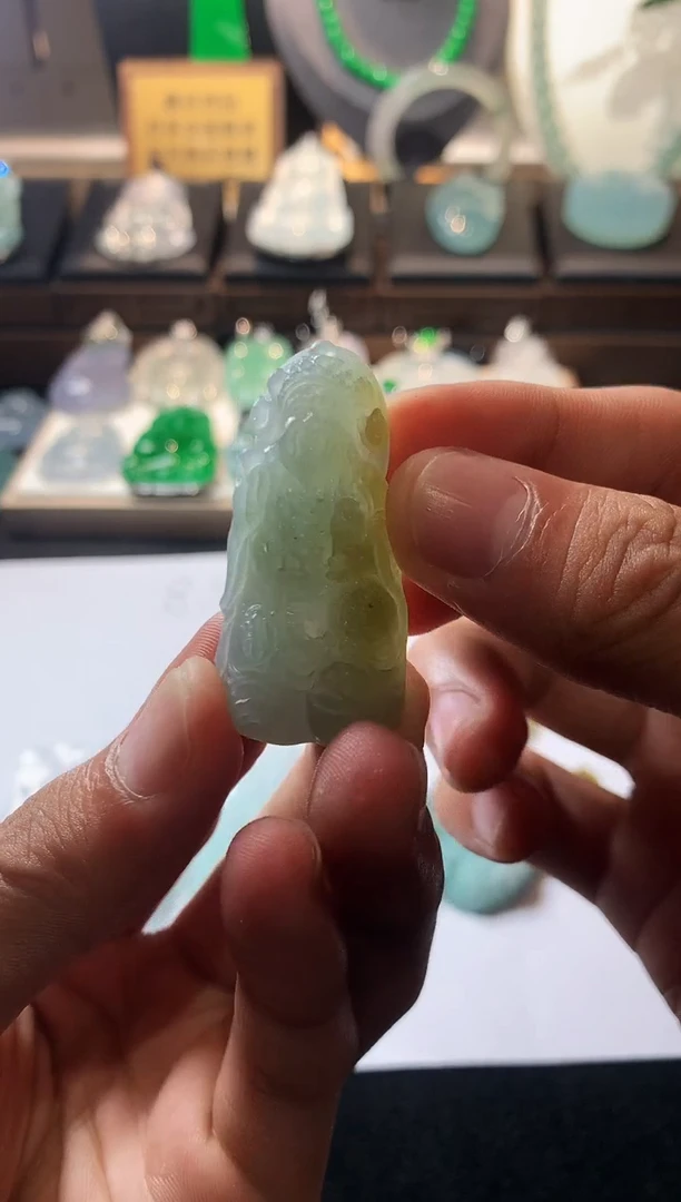 未镶嵌定制翡翠J**o 5044毛货不退不换