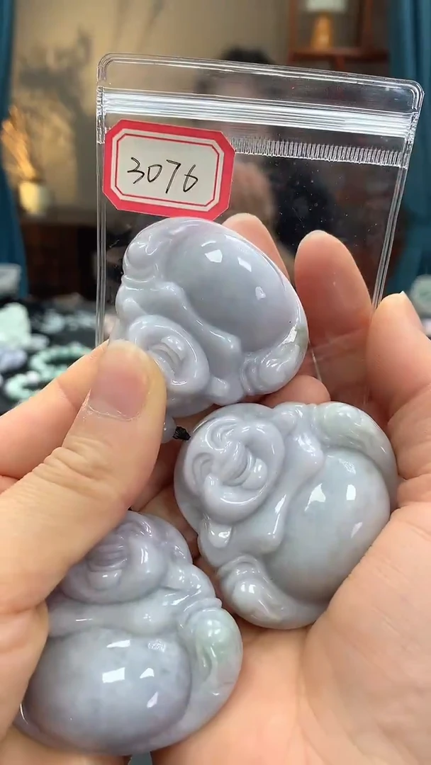 颈饰未镶嵌翡翠佛公3076 多样性发一件